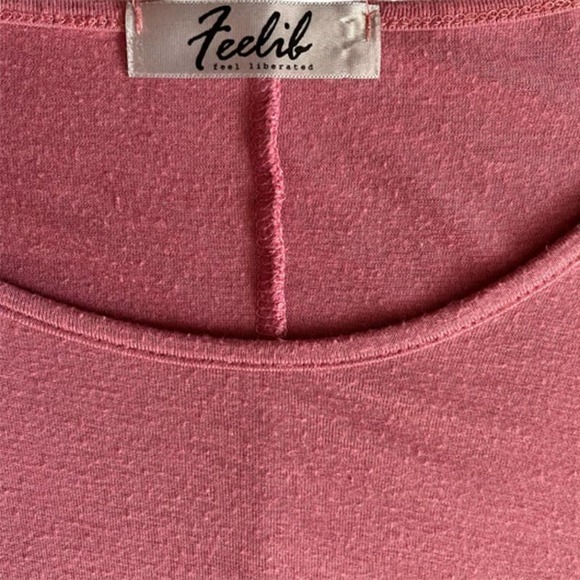 ❤️ Feelib Boho Asymmetrical Top Size S - Picture 6 of 8